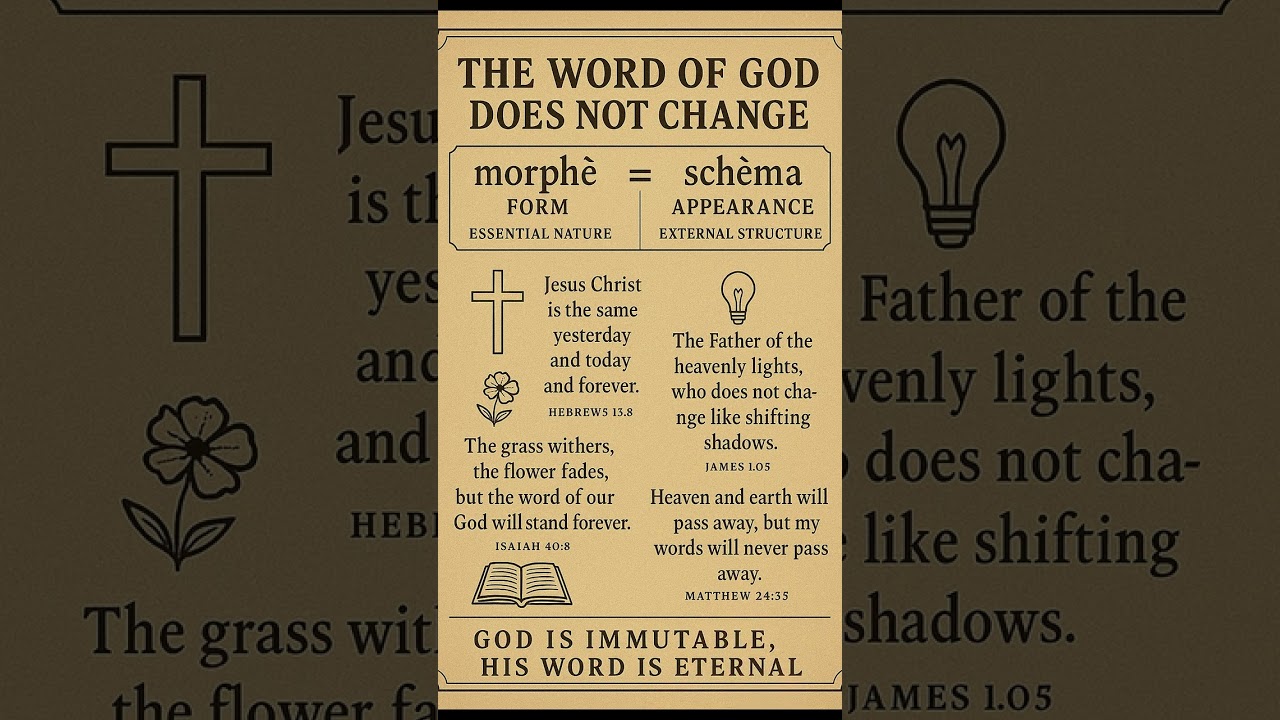 Why God's Word Will Never Change 