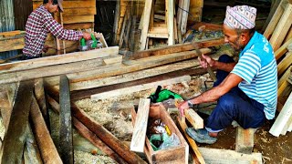 Busy Carpenter life in Furniture Mill | Nepali Village | BijayaLimbu