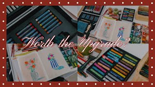 Beginner vs. Professional Oil Pastels: Real Side-by-Side Comparison