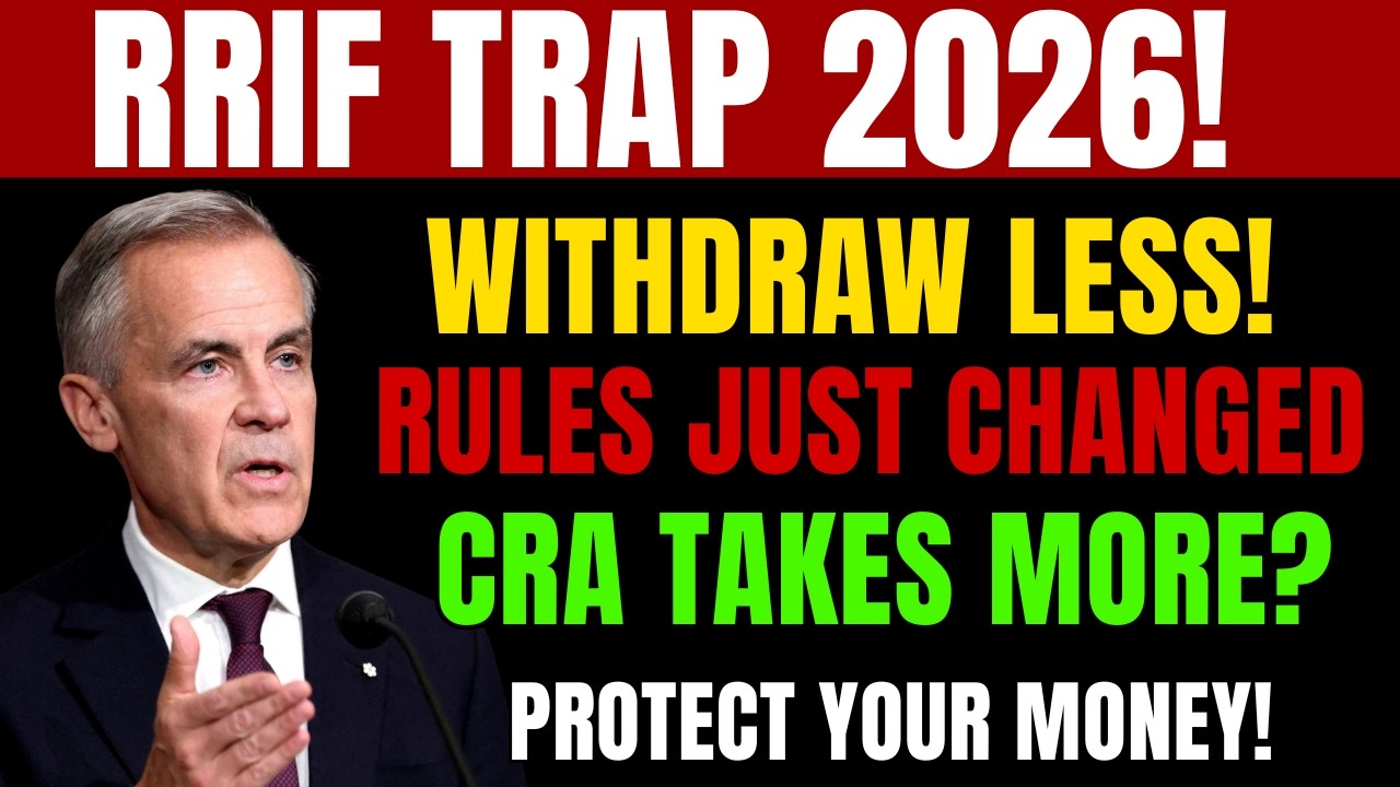 2026 RRIF Rules: New Minimums & How To Withdraw Less Before CRA Takes Your Retirement Savings Away!