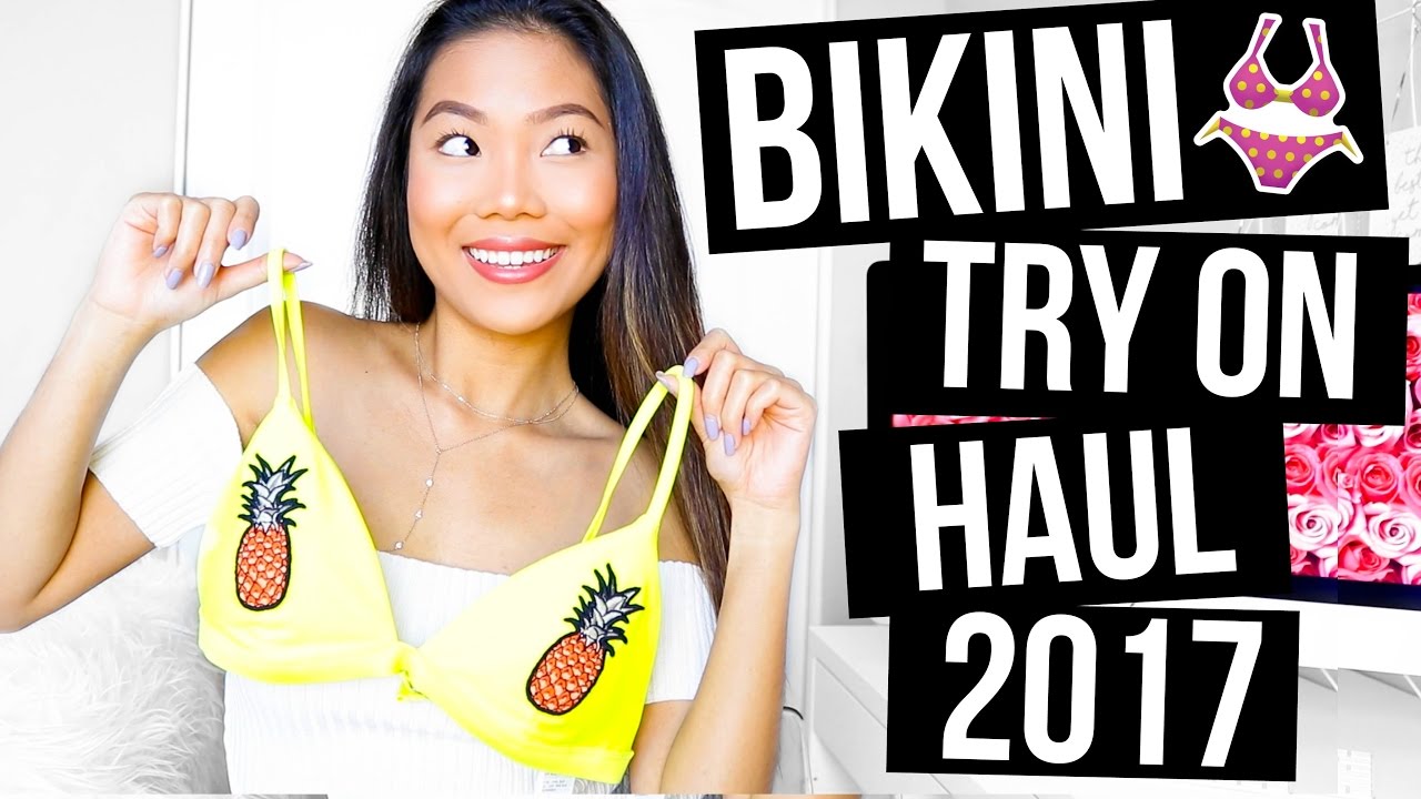 Bikini Try On Haul 2017 Cupshe Andi Bagus And Hollister