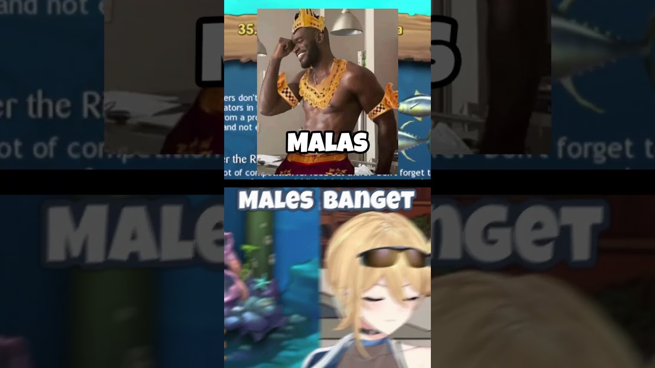 Tunawisma Artinya Rumah Ikan  #vtuberindonesia #vtuber #anime #feedingfrenzy #meme #shorts