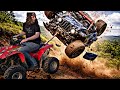 I Pulled a Power Wheels Jeep Behind My QUAD at FULL SPEED… It Got DESTROYED