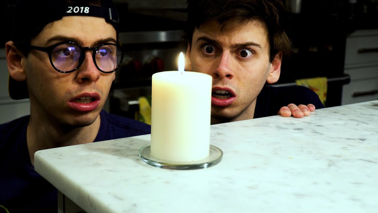 "those candles are lit"