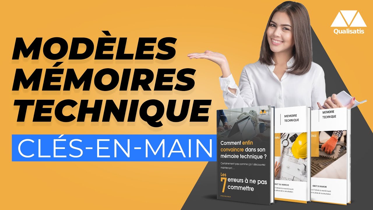 Télécharger votre modèle de mémoire technique pour appel d'offres - YouTube