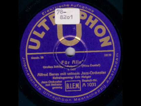 Alfred Beres Jazz-Orchestra, Voc. Eric Helgar - Fr...