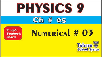 9th Physics Numerical 5.3 solution, Physics Numerical solutions, 9th Physics Chapter 5 "Gravitation"