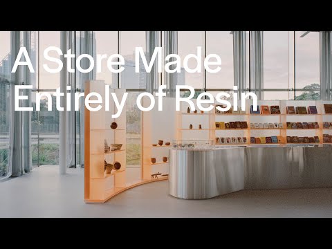 Exploring A Store Made Entirely of Resin Inside An Art Gallery