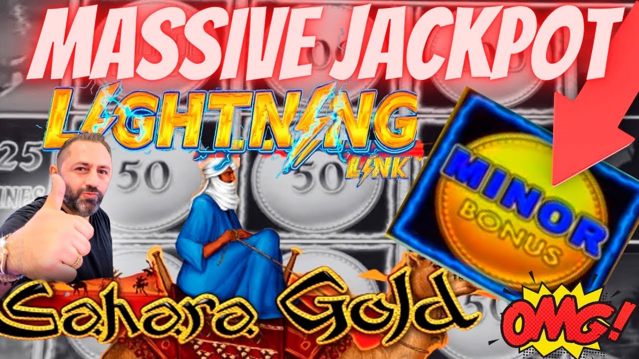 Ого, БЕЗУМНО ОГРОМНЫЕ ДЖЕКПОТЫ НА SAHARA GOLD!!!