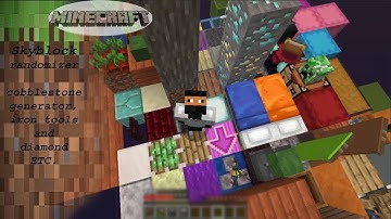 Skyblock Randomizer (Part-2) Minecraft survival