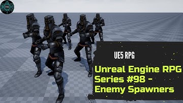 Unreal Engine 5 RPG Tutorial Series #98 - Enemy Spawners #ue5 #unrealengine