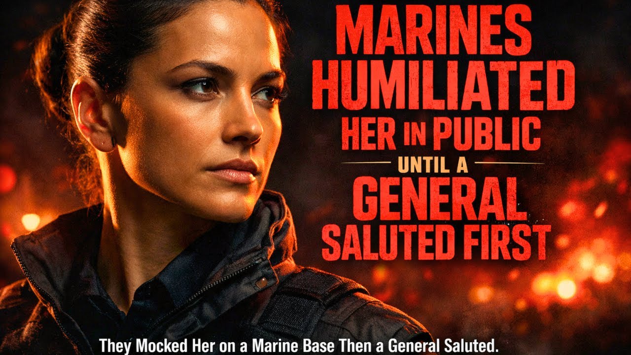 Marines Humiliated Her in Public Until a General Saluted First