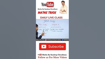 Types Of Natural Numbers | Number System | Maths Short Tricks | Math By Sandeep Choudhary