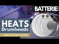 Heats drumheads  demo  batterie magazine  198