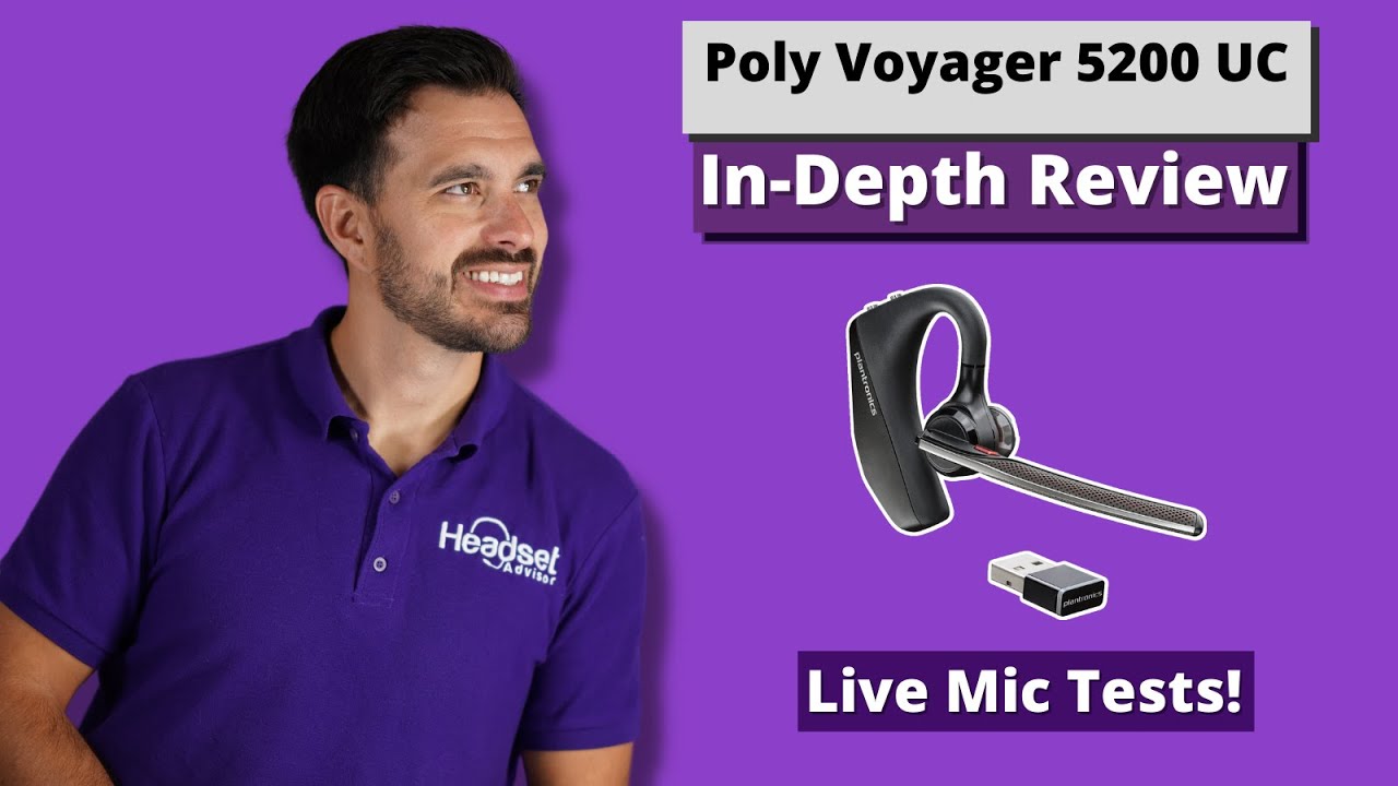 plantronics voyager 5200 microphone issues