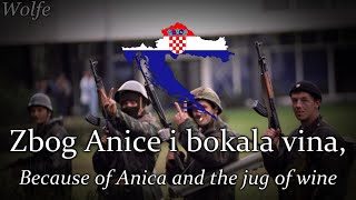 "Anice Kninska Kraljice" - Croatian War Song