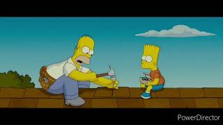 Homer Simpson Getting Hurt Compilation Part 1