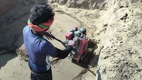 Soil compaction for PCC in Sandy soil 