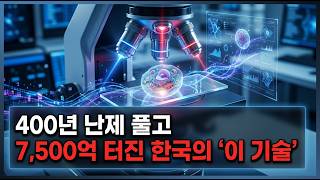 삼성·인텔이 줄 서서 기다리는 한국의 '이 기계', 400년의 저주를 풀었습니다