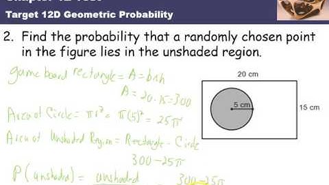 Geometry Target 12D Geometric Probability Retake Video