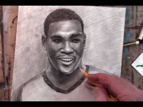 How to draw Carmelo Anthony face Easily