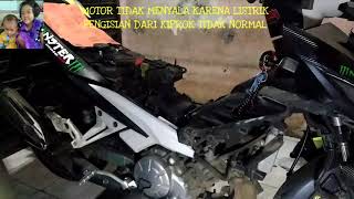 Penyebab aki motor sering tekor,rata-rata untuk semua jenis sepeda motor