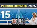 15 Cruise Packing Mistakes to Avoid in 2025 (Beginners Guide)