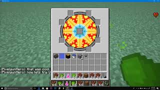 Industrial craft 2 MOD Nuke test with Uranium and Plutonium