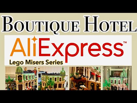 AlliExpress Lego Misers Series Boutique Hotel Review @SheClicksBricks @AustrianBrickFan