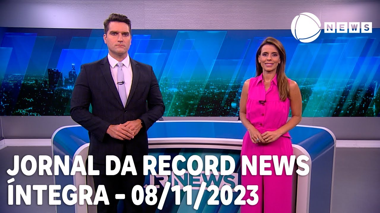 Jornal da Record News – 08/11/2023