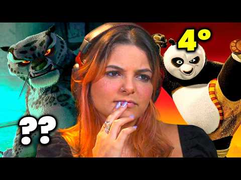 Os 10 Personagens MAIS PODEROSOS de Kung Fu Panda! - react