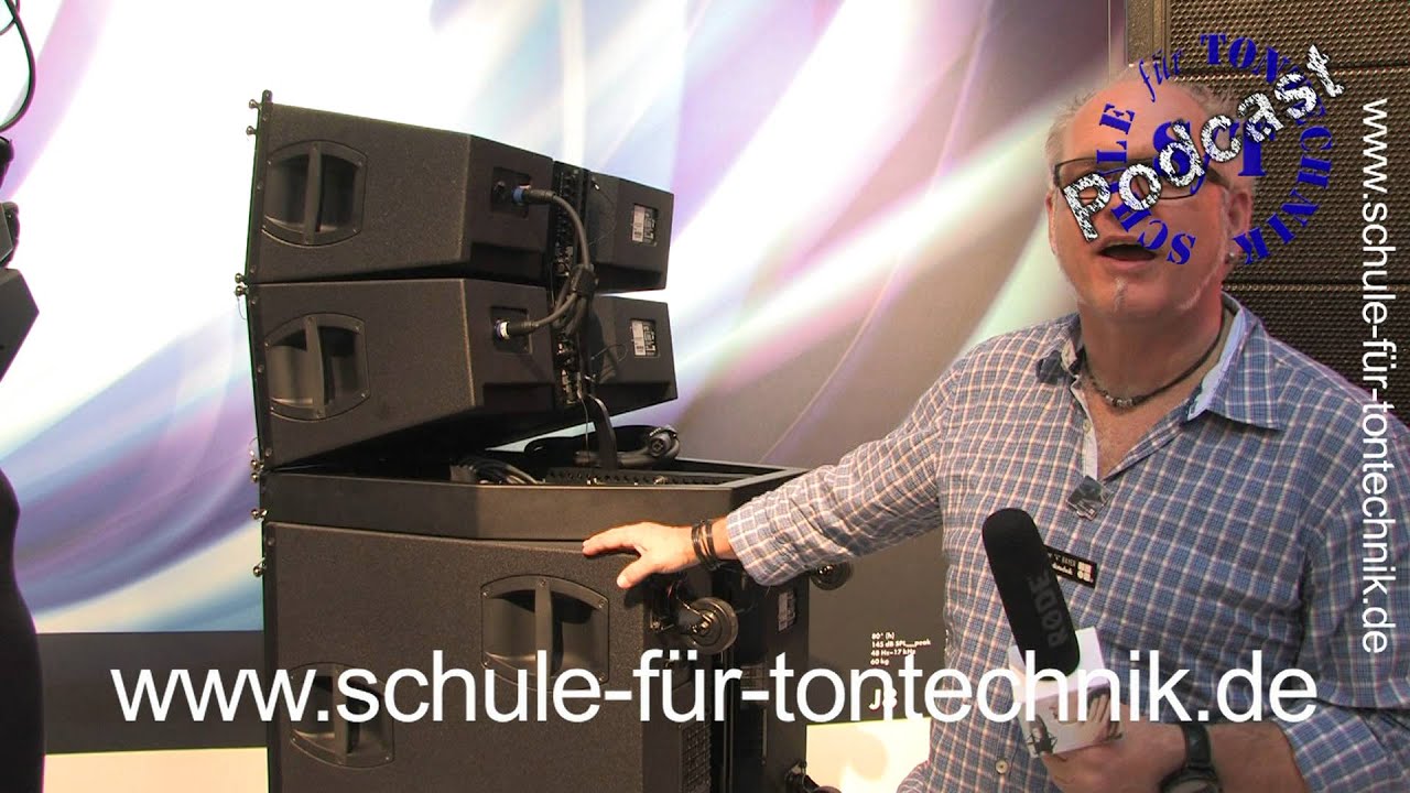 Musikmesse 12 D B Audiotechnik V Serie Tontechnik Podcast Pro Light Sound 12 Youtube