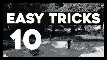 10 easy mini ramp tricks anyone can learn | Skateboard tricks