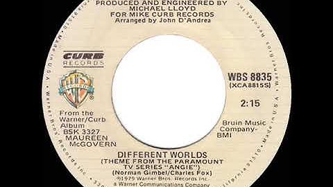 1979 HITS ARCHIVE: Different Worlds (Theme From “Angie”) - Maureen McGovern (stereo 45--#1 A/C)