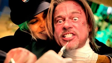 誰もがこの映画でブラッド・ピットを殺したいと思っている| ブレット・トレイン | 映画シーン 🌀 4K