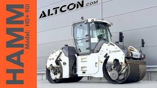 Used HAMM HD+ 90I VV TANDEM ROLLER for Sale | 2018 | Worldwide shipping
