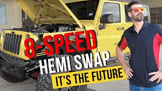 The Future of Jeep Hemi Swaps for JK Wrangler, 8speed transmission