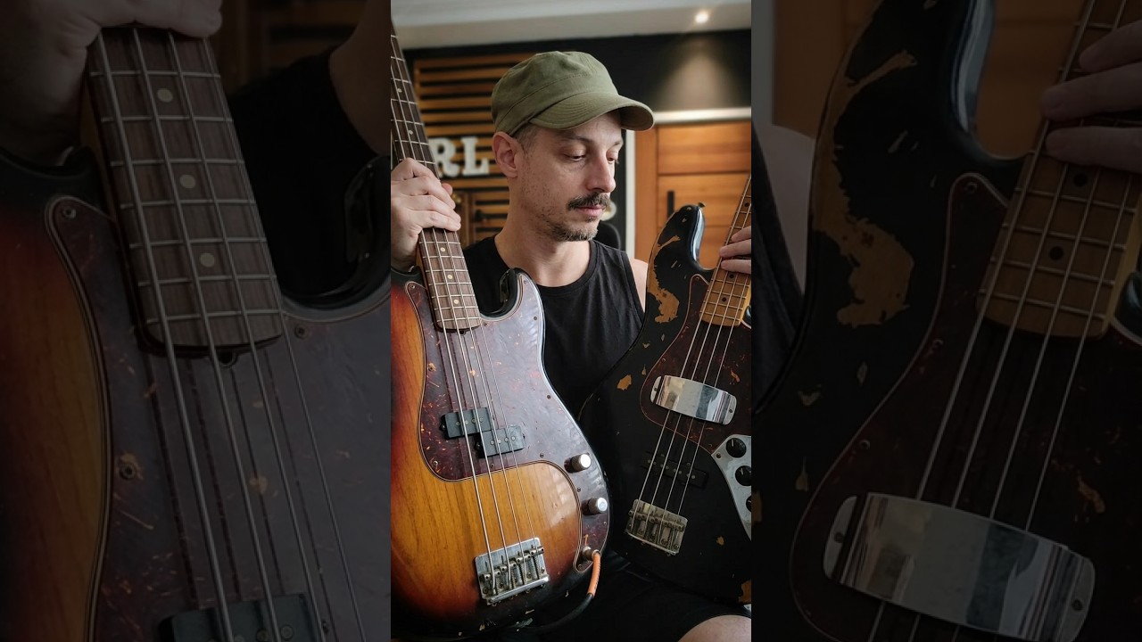 QUAL É MELHOR? PRECISION VS JAZZ BASS (Fender)