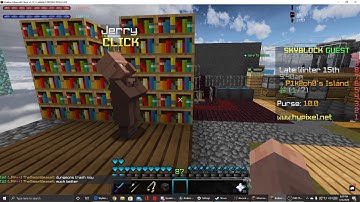 JERRY WALKS NOW??? Hypixel skyblock (April fools update)