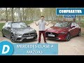 Comparativa compactos: Mazda3 2019 vs Mercedes Clase A | Review en español | Diariomotor