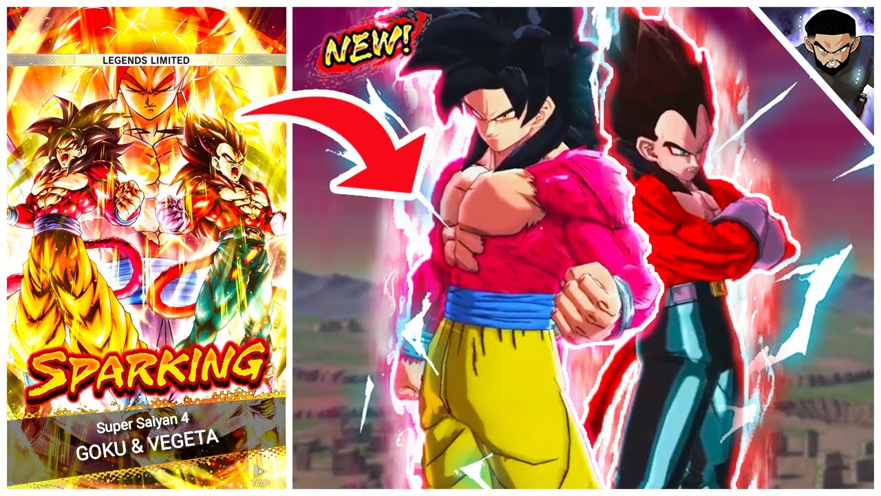 SSJ4 GOKU & VEGETA TAG LF | Dragon Ball Legends