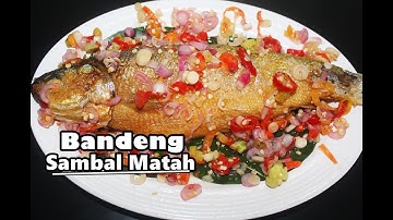 Resep Bandeng Goreng Sambal Matah Sedap Mantap