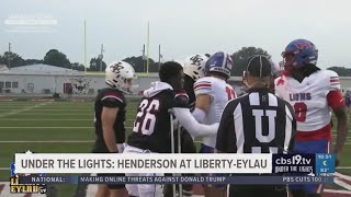 UNDER THE LIGHTS: Henderson Lions vs. Liberty-Eylau Leopards