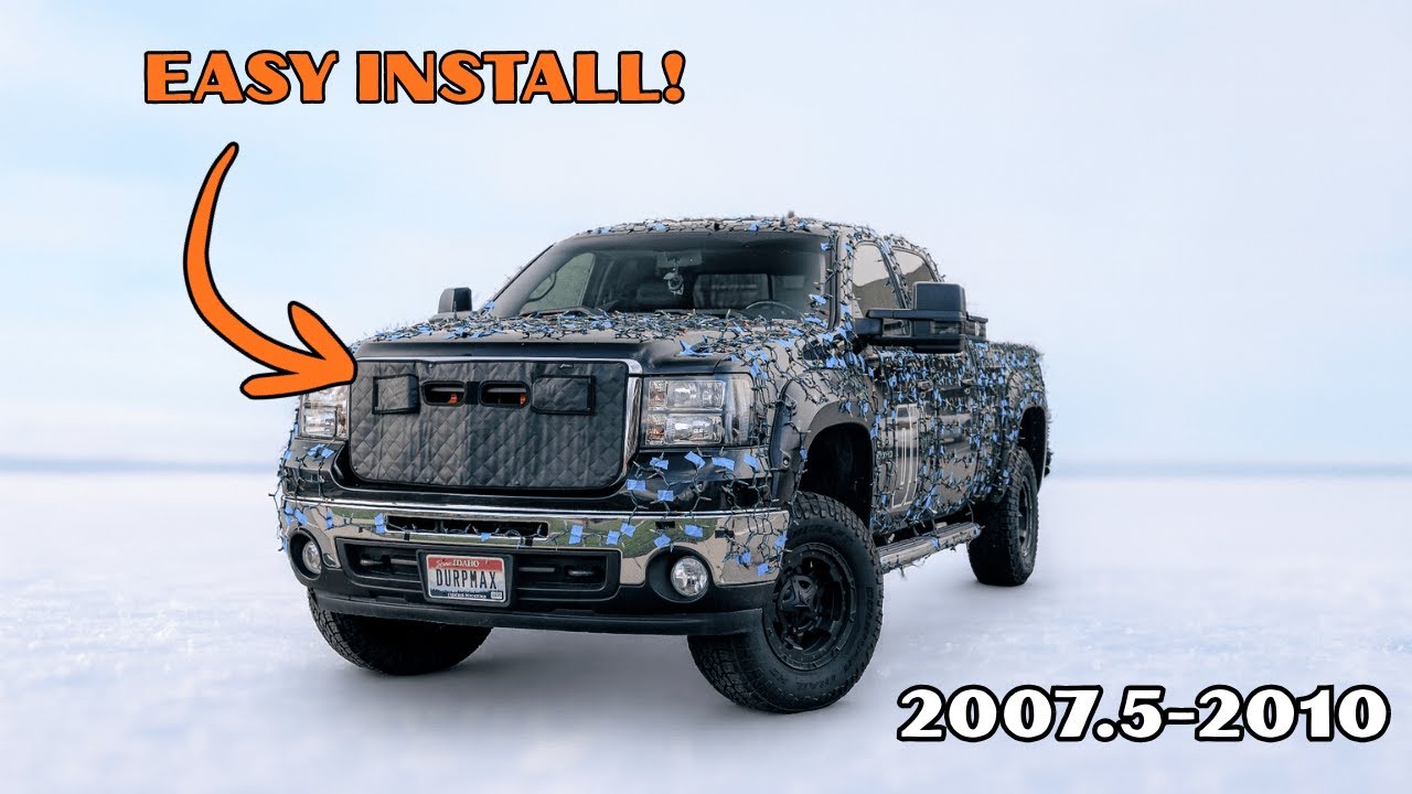 Fia Custom Installing the FIA Custom Winter Cover (Sierra 2007.5-2010) - YouTube