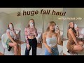 FALL TRY ON CLOTHING HAUL *fall trends you NEED this season* ft. princess polly