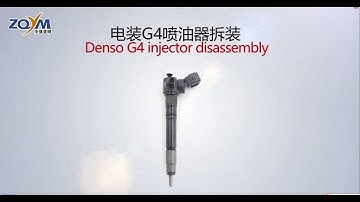 Denso six-pin, G4 injector disassembly and assembly video