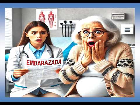 La Abuela Va al Médico y le Dicen que Está Embarazada… ¡Pero Fue un Error! 🤶😱😀 #viralvideo #humor