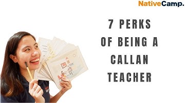 7 Perks of being a Callan Teacher || NativeCamp || shapeisticated