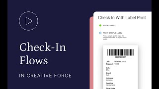 Check-In Flows in Creative Force