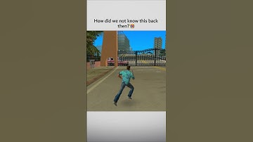 I Wish I Knew This Trick In My Childhood 🥲 #gtavicecity #gaming